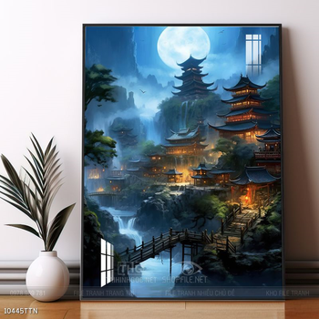 Tranh phong thủy nghệ thuật đẹp nhất