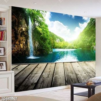 Tranh phong cảnh sông núi đẹp 10449NT