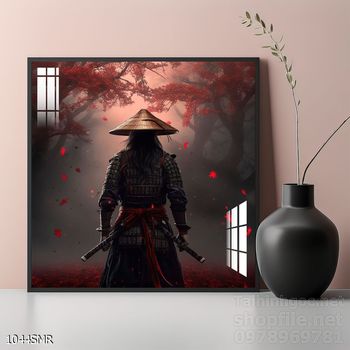Tranh treo tường Samurai đẹp ấn tượng