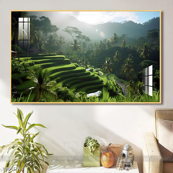 Tranh phong thủy treo trang trí phòng khách