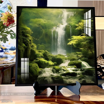 Tranh phong thủy sơn thủy đẹp