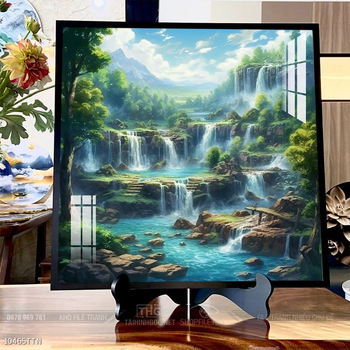 Tranh phong thủy sơn thủy hữu tình