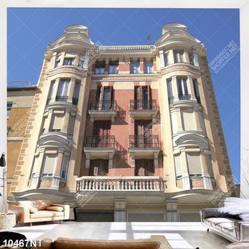 Tranh tòa nhà 10467NT