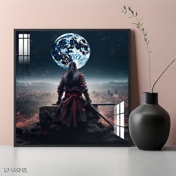 Tranh treo tường nghệ thuật hình Samurai Nhật Bản