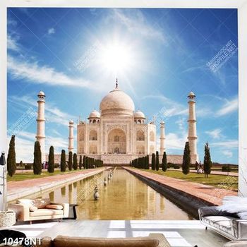Tranh đền Taj Mahal nổi tiếng Ấn Độ