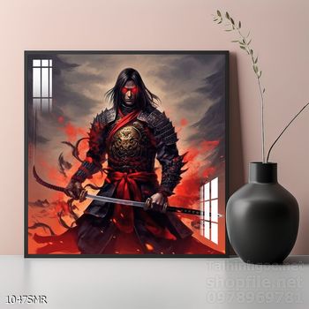 Mẫu tranh Nhật cổ Samurai