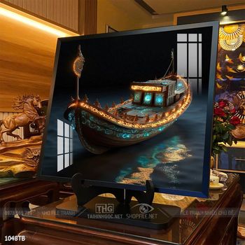 Tranh thuận buồm xuôi gió treo tường đẹp