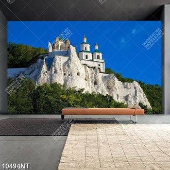 Tranh tòa lâu đài trắng