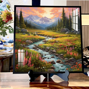 Tranh phong thủy treo trang trí phòng khách