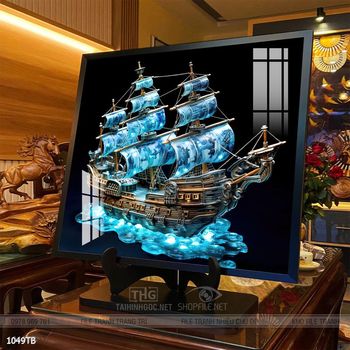 Tranh thuận buồm xuôi gió trang trí tường nhà