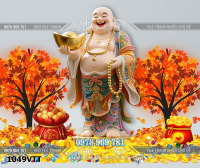 File png psd tách lớp layer phật di lặc 1049VTT