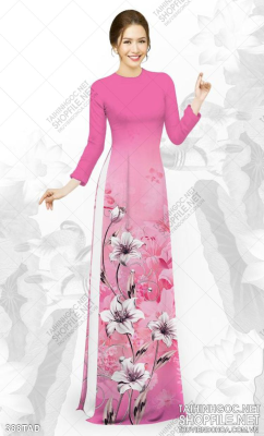 File tranh vải áo dài việt nam 388