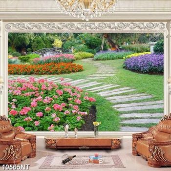 Tranh công viên hoa