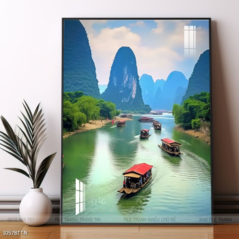 Tranh phong thủy nghệ thuật đẹp nhất