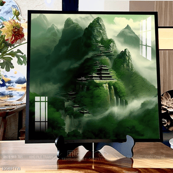 Tranh treo phòng khách theo phong thủy