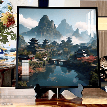 Tranh phong thủy nghệ thuật decor