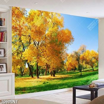 Tranh rừng cây lá vàng 10606NT