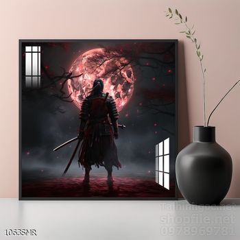 Tranh Samurai phong cách nghệ thuật