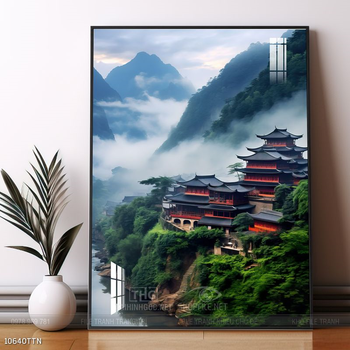 Tranh phong thủy treo trang trí phòng khách