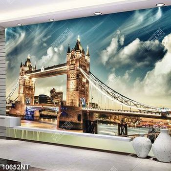 Tranh tháp cầu nghệ thuật 10652NT