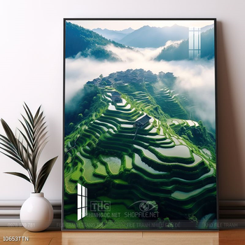 Tranh phong thủy treo trang trí phòng khách