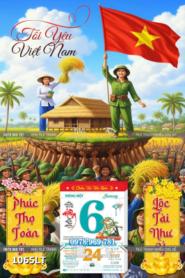 File tranh Lịch Tết Việt Nam file lịch bác Hồ tranh bác Hồ 1065LT File tranh Lịch Tết Việt Nam file lịch bác Hồ tranh bác Hồ 1065LT