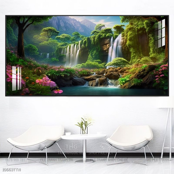 Tranh phong thủy sơn thủy hữu tình