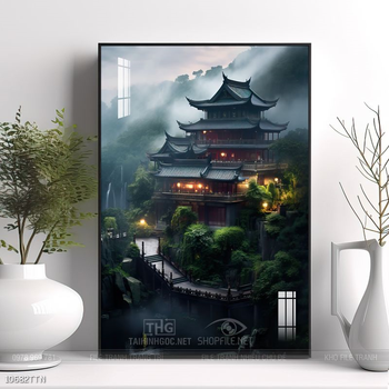 Tranh phong thủy nghệ thuật đẹp nhất