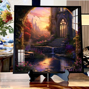 Tranh phong thủy treo trang trí phòng khách