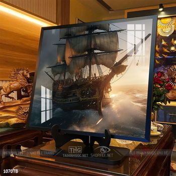 Tranh thuận buồm xuôi gió treo tường đẹp