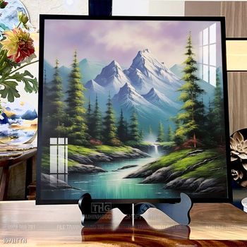 Tranh phong thủy sơn thủy hữu tình