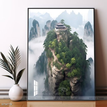 Tranh phong thủy treo trang trí phòng khách