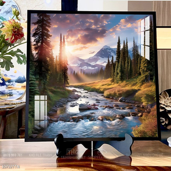 Tranh treo phòng khách theo phong thủy