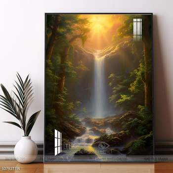 Tranh phong thủy treo trang trí phòng khách