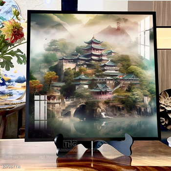 Tranh phong thủy treo trang trí phòng khách