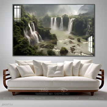 Tranh treo phòng khách theo phong thủy