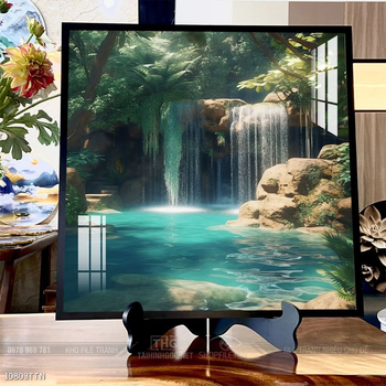 Tranh phong thủy sơn thủy đẹp