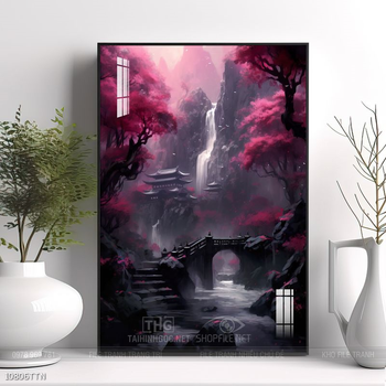 Tranh phong thủy sơn thủy hữu tình