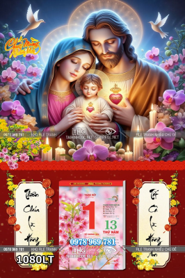 File lịch Tết thiên chúa giê su công giáo 1080LT