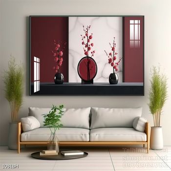 Mẫu tranh bình hoa treo tường đẹp nhất