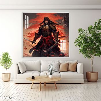 Tranh Samurai decor trang trí tường nhà trang trí tường