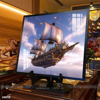 Tranh thuận buồm xuôi gió đẹp ấn tượng