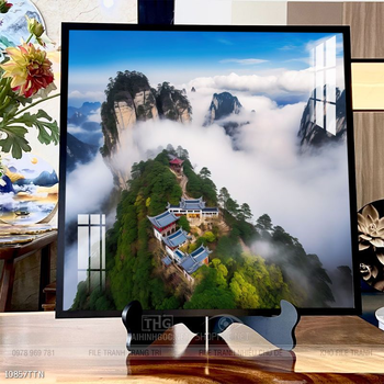 Tranh phong thủy treo trang trí phòng khách