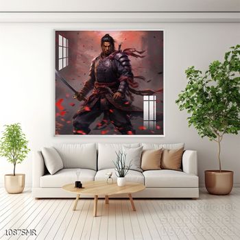 Mẫu tranh Nhật cổ Samurai