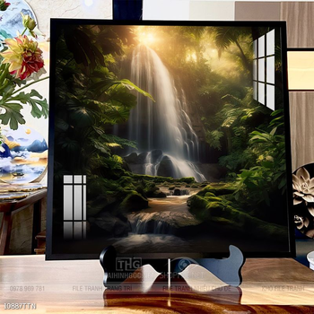 Tranh phong thủy treo trang trí phòng khách