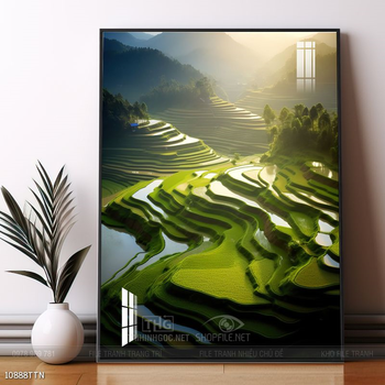 Tranh treo phòng khách theo phong thủy