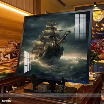 Tranh phong thủy thuận buồm xuôi gió tài lộc đẹp