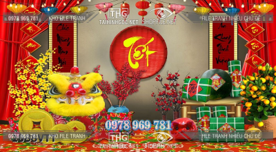 File psd phông nền chụp hình tết backgound chụp hình tết 1088VTT