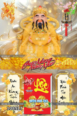 File lịch Tết 2026 thần tài vàng tài lộc 1089LT