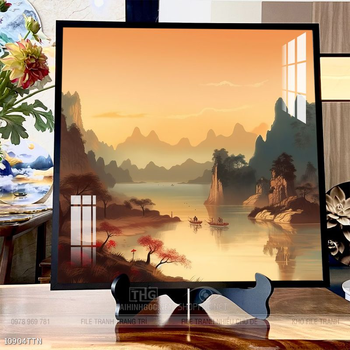 Mẫu tranh phong thủy đẹp và ý nghĩa